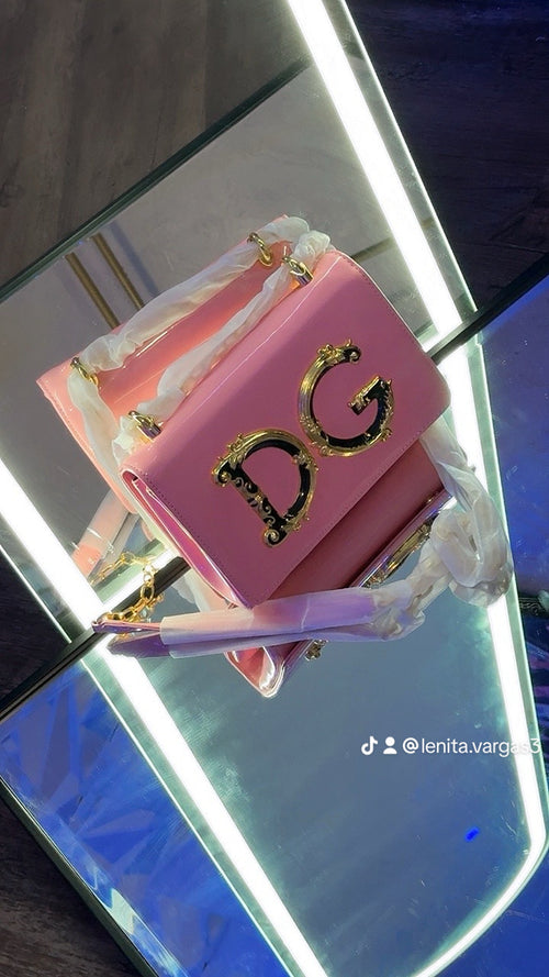 🩷 Pink Royal Glam Bag