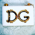 🤍✨ Royal Gold White Bag