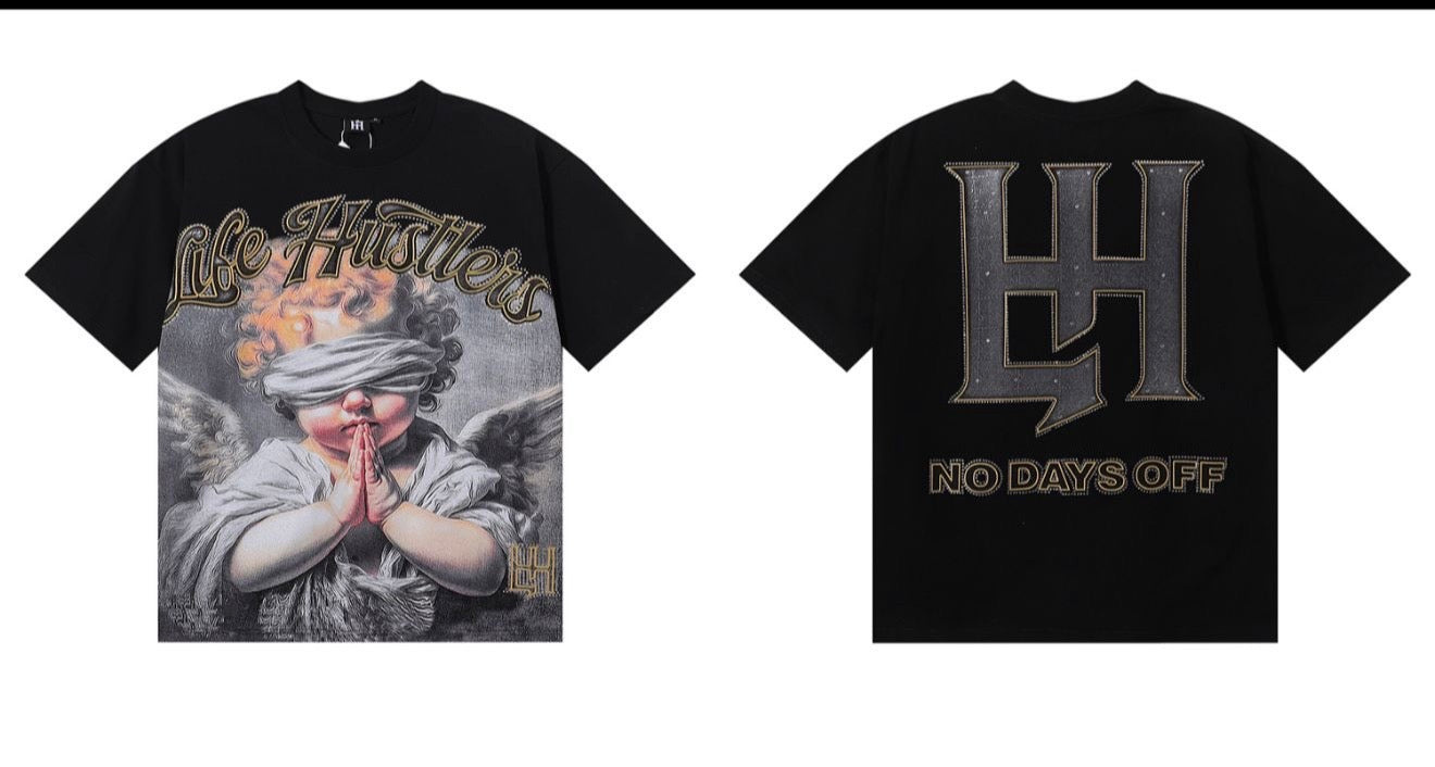 Camiseta Life Hustlers “No Days Off” – Edición Premium Urbana